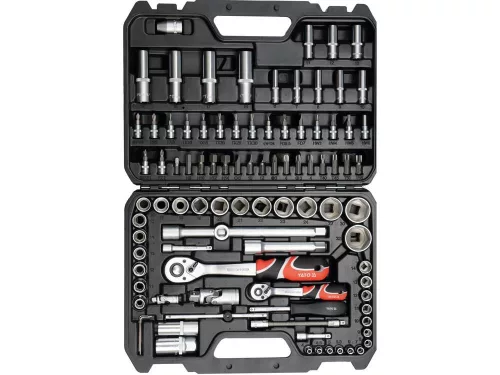 Yato dugókulcs készlet 94 részes 1/4", 1/2" CrV