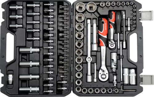 Yato dugókulcs készlet 94 részes 1/4", 1/2" CrV