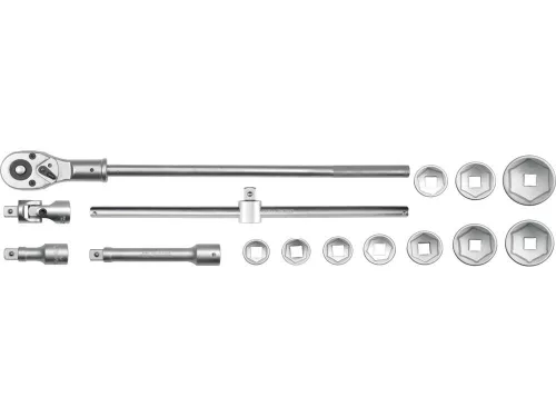 Yato dugókulcs készlet 15 részes 3/4" 30-60 mm CrV