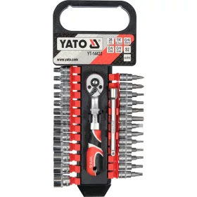 Yato dugókulcs készlet 28 részes 1/4" 4-13 mm CrV