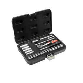 Yato dugókulcs készlet 25 részes 1/4" 3,5-14 mm CrV