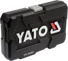 Yato dugókulcs készlet 25 részes 1/4" 3,5-14 mm CrV