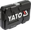 Yato dugókulcs készlet 38 részes 1/4" 3,5-14 mm CrV