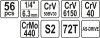 Yato Dugókulcs készlet 56 részes 1/4" 4-13 mm CrV