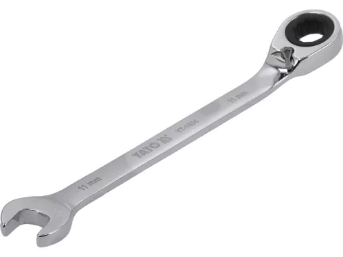 Yato racsnis irányváltós csillag-villáskulcs 11 mm / 165 mm 72T CrV