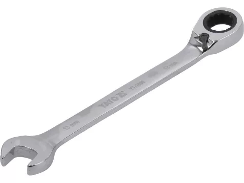 Yato racsnis irányváltós csillag-villáskulcs 13 mm / 180 mm 72T CrV