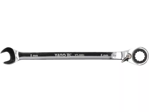 Yato racsnis irányváltós csillag-villáskulcs 32 mm / 420 mm 72T CrV