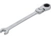 Yato racsnis csuklós csillag-villáskulcs 8 mm / 140 mm 72T CrV