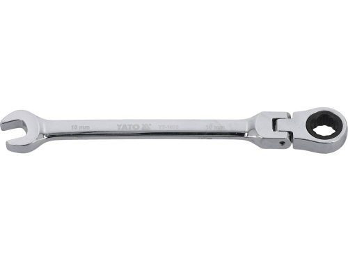 Yato racsnis csuklós csillag-villáskulcs 10 mm / 160 mm 72T CrV