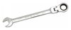 Yato racsnis csuklós csillag-villáskulcs 13 mm / 180 mm 72T CrV