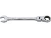 Yato racsnis csuklós csillag-villáskulcs 19 mm / 245 mm 72T CrV