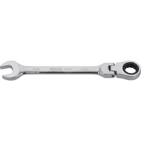 Yato racsnis csuklós csillag-villáskulcs 19 mm / 245 mm 72T CrV