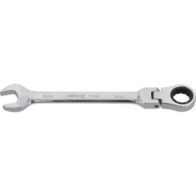 Yato racsnis csuklós csillag-villáskulcs 20 mm / 245 mm 72T CrV