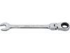 Yato racsnis csuklós csillag-villáskulcs 22 mm / 290 mm 72T CrV