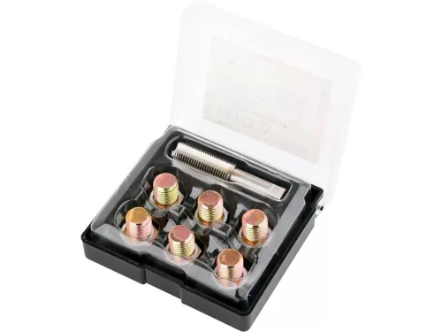 Yato olajleeresztő csavar menetjavító készlet 7 részes M15x1,5 mm