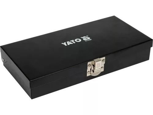 Yato gyujtógyertya menetjavító és tisztító készlet 25 részes M14 3/8" HSS
