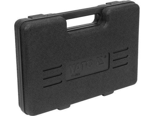 Yato befecskendezőszelep tisztító készlet 19 részes 1/4" inox, műanyag, réz kefék