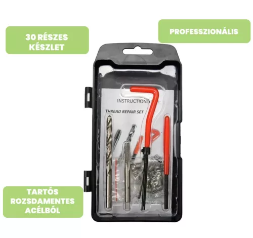 Yato menetjavító készlet 30 részes M6 1mm