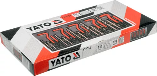 Yato menetjavító készlet 131 részes M5-M12