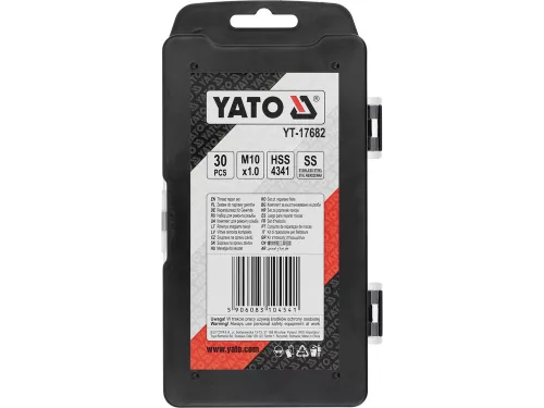 Yato menetjavító készlet 30 részes M10 x 1 mm
