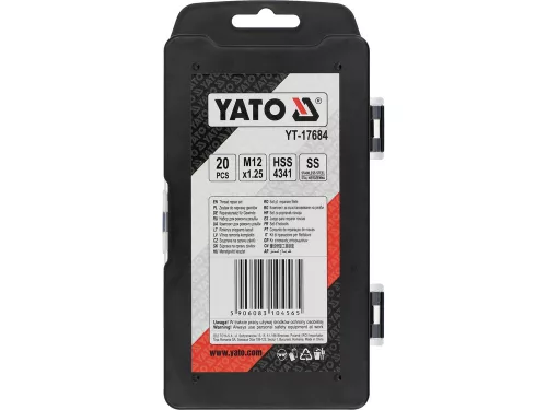 Yato menetjavító készlet M12x1,25mm 20 db