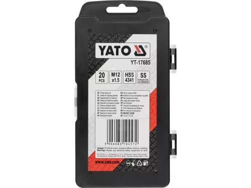Yato menetjavító készlet 30 részes M12x1,5 mm