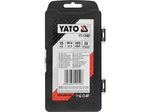 Yato menetjavító készlet M14x1,5mm 15 db
