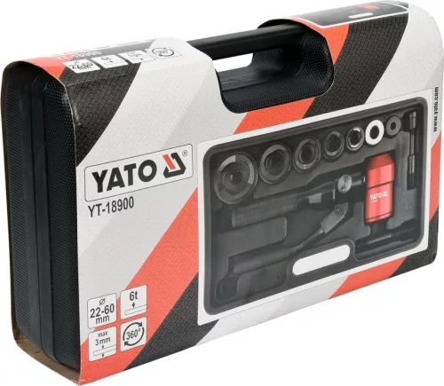 Yato hidraulikus lemezlyukasztó 22 - 60 mm 360°