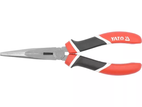 Yato hosszúcsőrű fogó egyenes 200 mm CrV