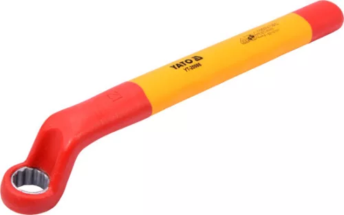 Yato hajlított csillagkulcs 12 mm / 190 mm 1000 V-ig szigetelt CrV