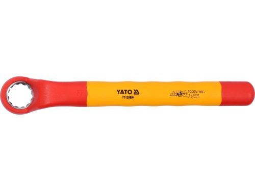 Yato hajlított csillagkulcs 21 mm / 245 mm 1000 V-ig szigetelt CrV