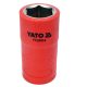 Yato szigetelt dugókulcs 3/8" 14 mm 1000 V CrV
