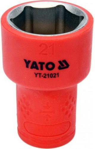 Yato Szigetelt dugókulcs 3/8" 21 mm 1000 V CrV