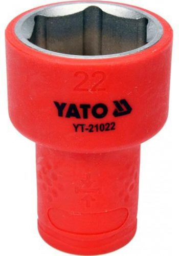 Yato Szigetelt dugókulcs 3/8" 22 mm 1000 V CrV