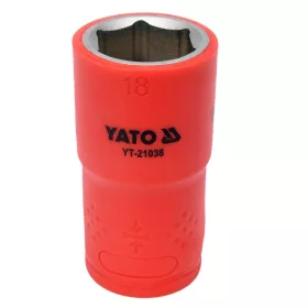 Yato szigetelt dugókulcs 1/2" 18 mm 1000 V CrV
