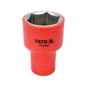 Yato szigetelt dugókulcs 1/2" 27 mm 1000 V CrV