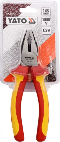 Yato kombinált fogó 180 mm 1000 V-ig szigetelt