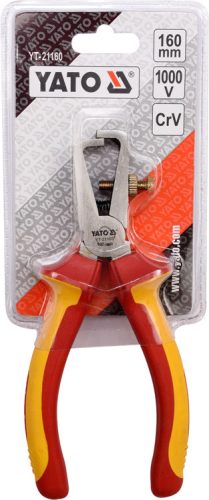 Yato blankoló fogó 160 mm 1000 V-ig szigetelt