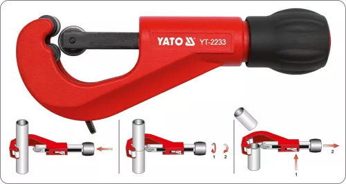 Yato csővágó görgős 6-45 mm (réz-alu-műany.)