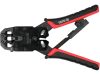 Yato krimpelő fogó 205 mm UTP hálózati/RJ45 és telefon/RJ10, RJ11, RJ12 csatlakozókhoz