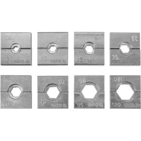 Yato préspofa készlet 8 részes 10-120 mm az YT-22860 hidraulikus préshez