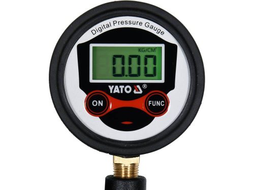 Yato kerékfúvató pisztoly LCD nyomásmérővel 1/4"