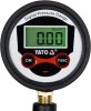 Yato kerékfúvató pisztoly LCD nyomásmérővel 1/4"