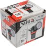Yato pneumatikus nyomáscsökkentő szelep nyomásmérővel 1/4"