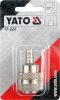 Yato pneumatikus gyorscsatlakozó 3/8" tömlővéges