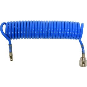 Yato pneumatikus tömlő (spirál) gyorscsatlakozóval 5,5 x 8 mm x 5 m