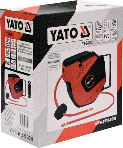 Yato automata pneumatikus tömlődob 8,0 mm x 10 m