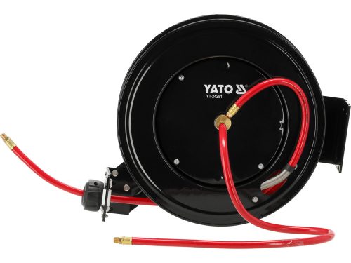 Yato automata pneumatikus tömlődob 9,5 mm x 20 m fém