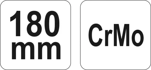 Yato ívelt önzáró fogó 180 mm CrMo