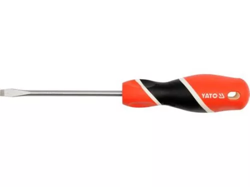 Yato csavarhúzó lapos 5 x 150 mm mágneses S2
